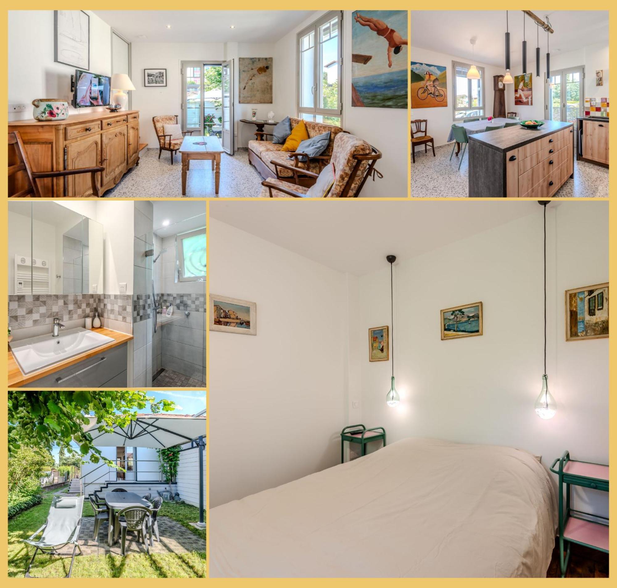 Chez Drum I Villa T3 I Thonon Dış mekan fotoğraf