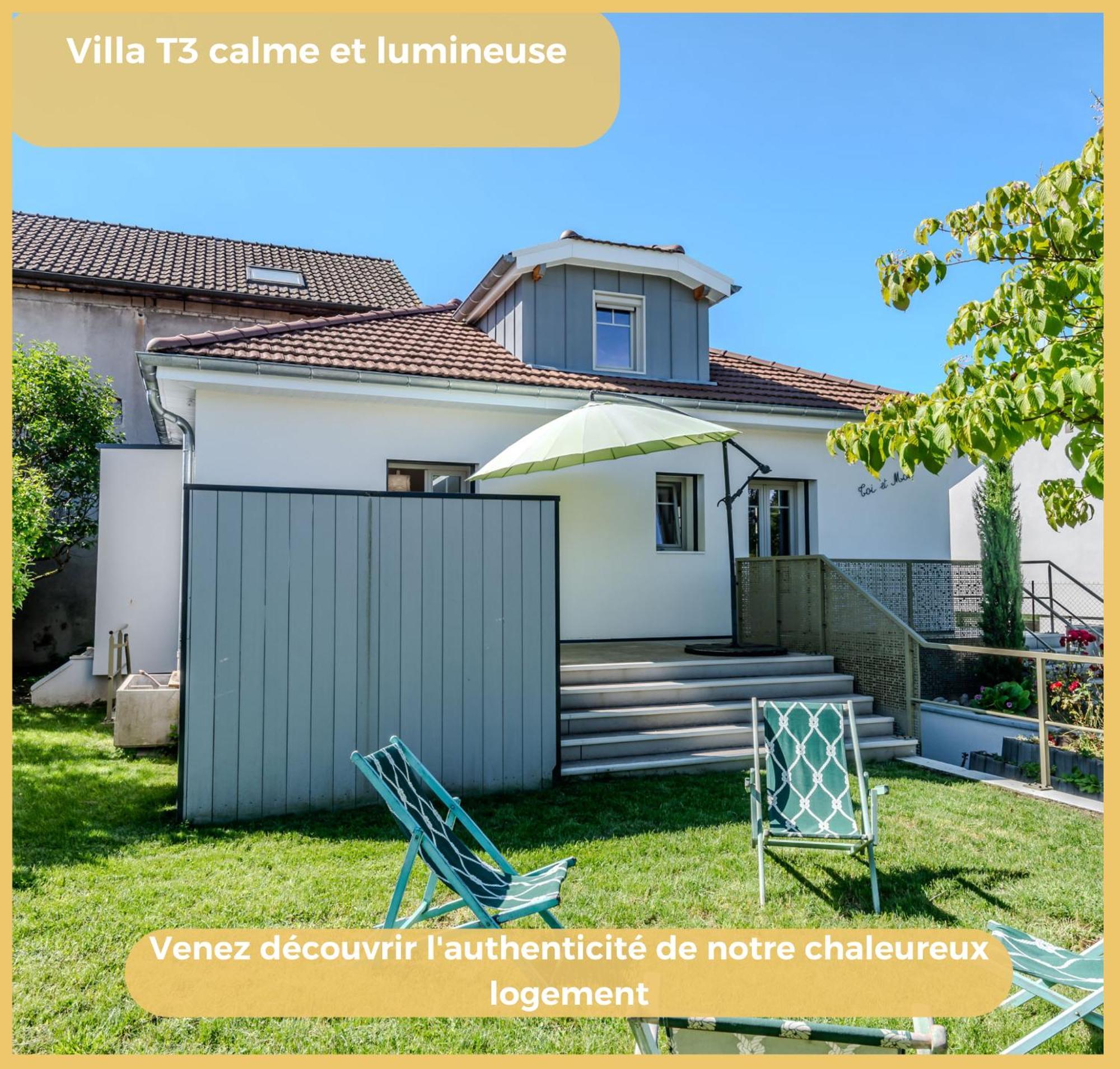 Chez Drum I Villa T3 I Thonon Dış mekan fotoğraf