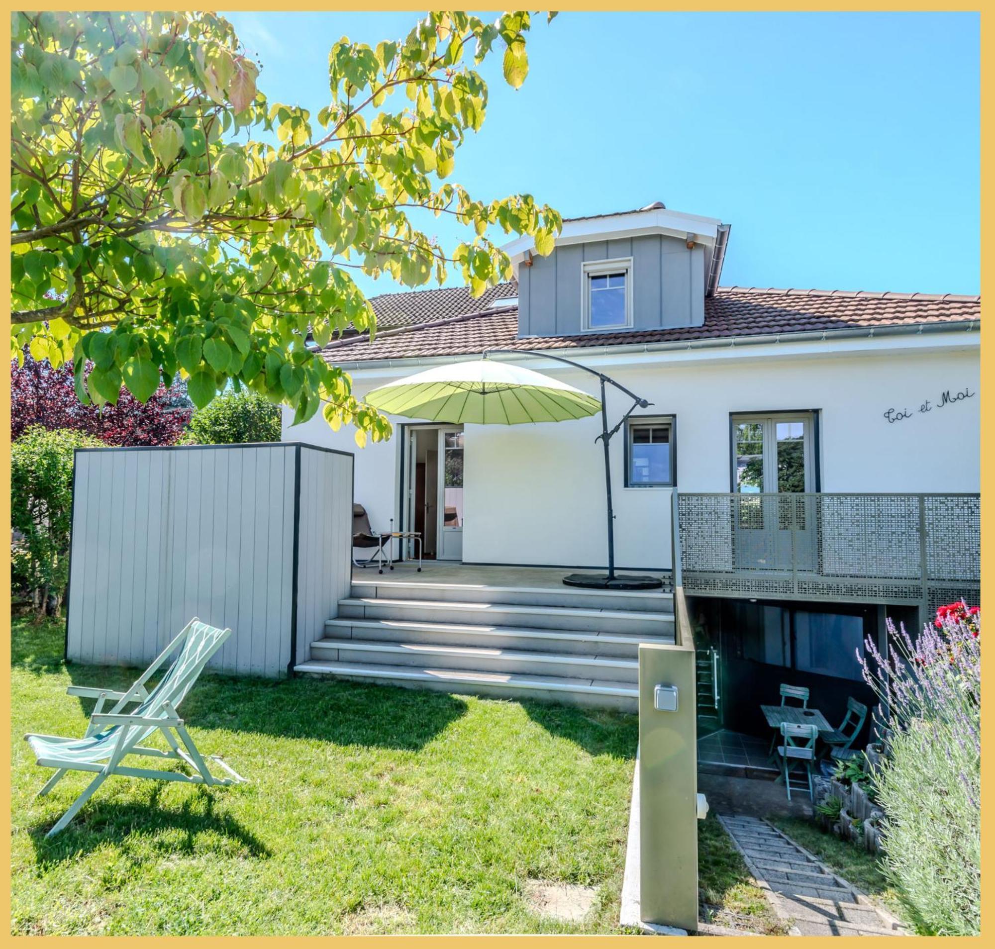 Chez Drum I Villa T3 I Thonon Dış mekan fotoğraf